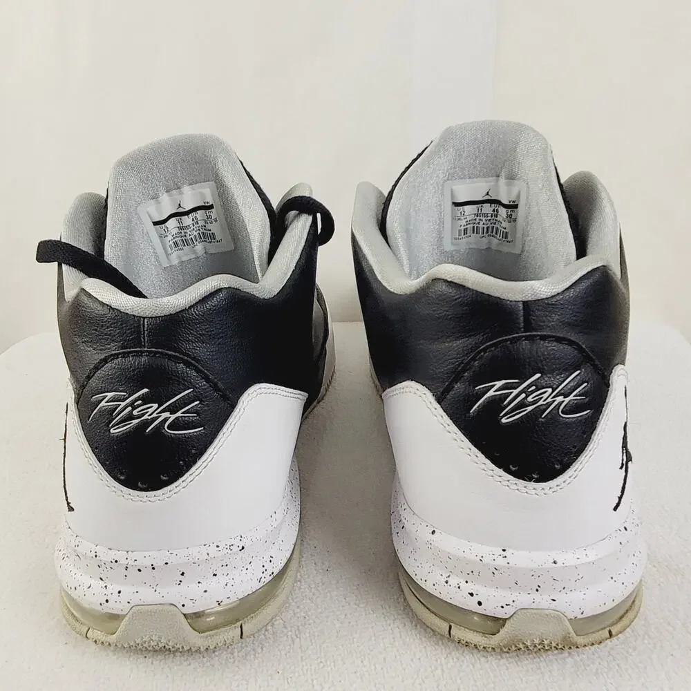 Jordan Flight Origin 2 black white size 12 Sneakerhead Streetwear